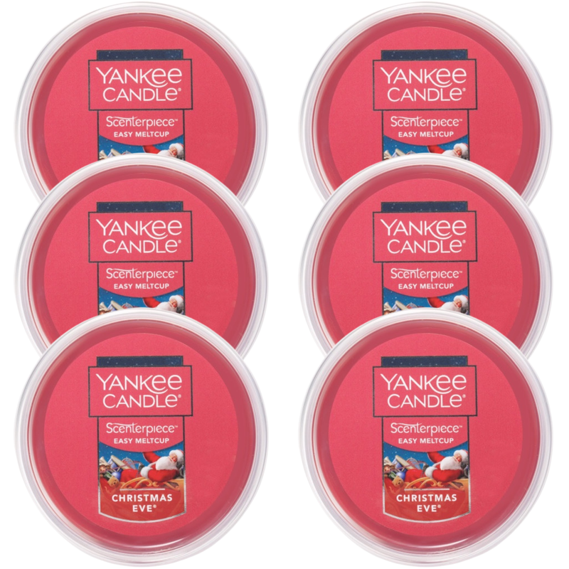 Yankee Candle Christmas Eve Scenterpiece Easy MeltCup (Pack of 6)