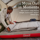 Coleman Arch Bay 15°F Big & Tall Sleeping Bag, Rock