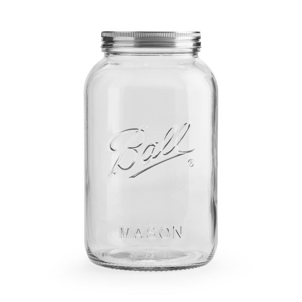 Ball Decorative Glass Mason Jar, Gallon Size, 128 OZ, Pack of 4