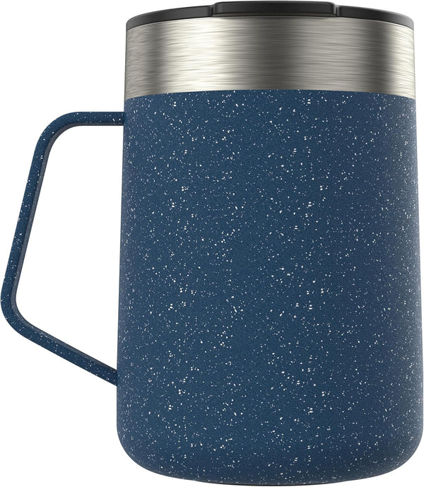 Contigo Streeterville Stainless Steel Mug with Handle, Sake & Blueberry, 14 oz (Pack of 2)