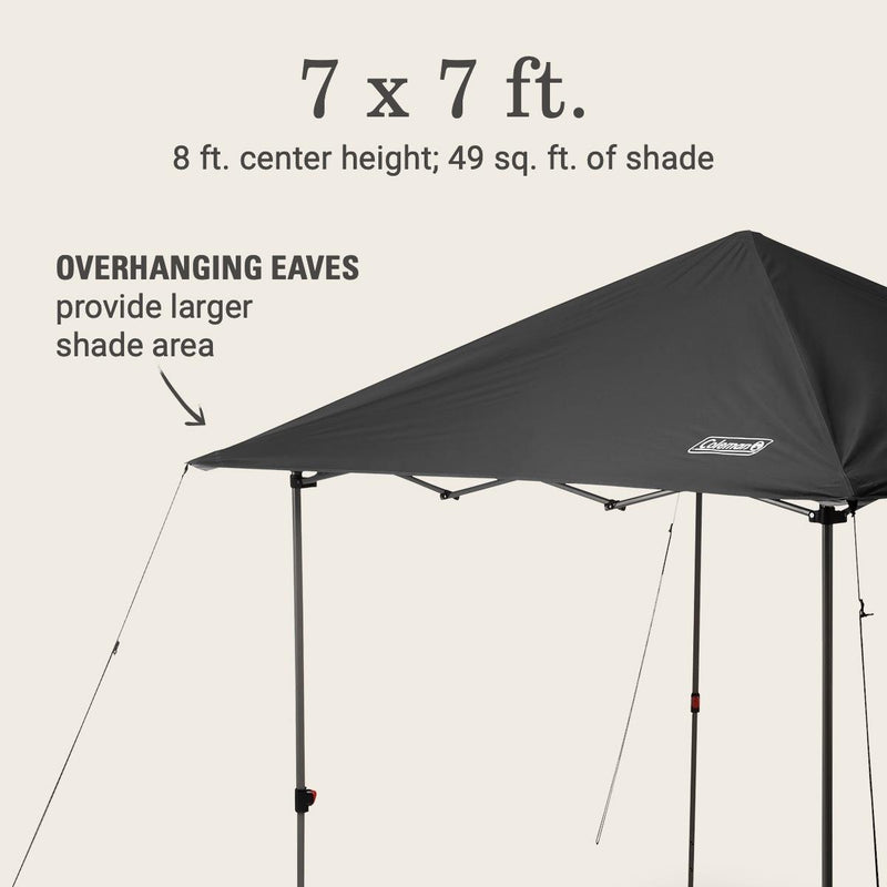 Coleman OASIS Lite 7 x 7 Canopy, Black