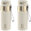 Contigo AutoSeal Vacuum-Insulated Stainless Steel Travel Mug, Oatmilk Champagne, 16 Ounce