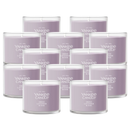 Yankee Candle Signature Votive Mini Candle Jar, Dried Lavender, Natural Soy Wax Blend Candle with Natural Fiber Wick, 1.3 OZ Glass Jar (Pack of 12)