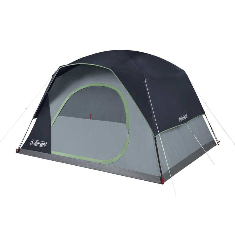 Coleman Skydome 6-Person Camping Tent, Blue Nights