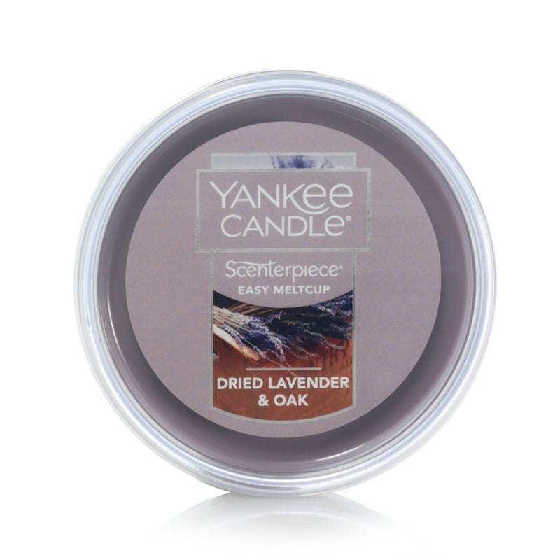 Yankee Candle Dried Lavender & Oak Scenterpiece Easy MeltCup (Pack of 6)