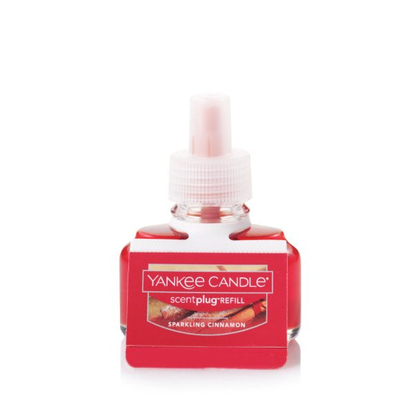 Yankee Candle Scent Plug Refill, Sparkling Cinnamon (Pack of 4)