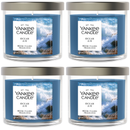 Yankee Candle Small Tumbler Scented Single Wick Jar Candle, Ocean Air, 4.3 Ounce (Pack of 4)