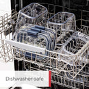 Rubbermaid Brilliance Pantry Food Storage Containers, 8 Piece + 20 Piece Set (28 pieces total)