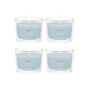 Yankee Candle Signature Votive Mini Candle Jar, Majestic Mt. Fuji Scent, Natural Soy Wax Blend Candle with Natural Fiber Wick, 1.3 OZ Glass Jar (Pack of 4)