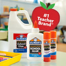 Elmer's Liquid School Glue, Washable, Great for Making Slime, 4 Ounces, Pack of 3