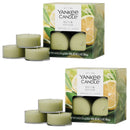 Yankee Candle Scented Tea Light Candles, Sage & Citrus, 0.44 OZ, 12-Count, Pack of 2 (24 Candles Total)