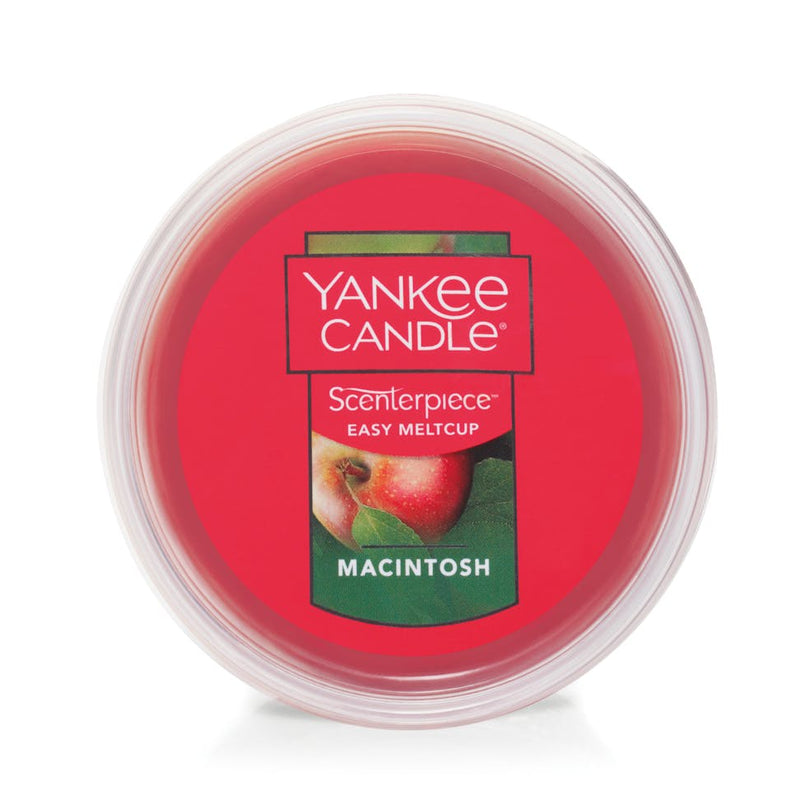 Yankee Candle Macintosh, Apple Pumpkin, Red Apple Wreath and Home Sweet Home Scenterpiece Easy MeltCup Variety Pack