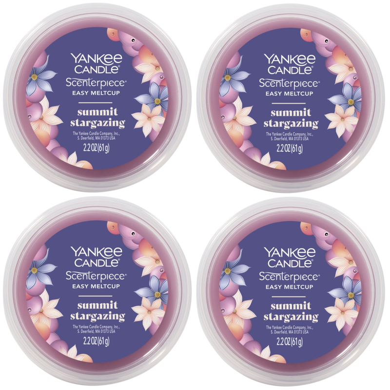Yankee Candle Summit Stargazing Scenterpiece Easy MeltCup (Pack of 4)