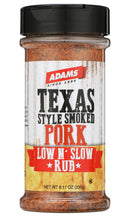 Adams Texas Style Smoked Pork Low N’ Slow Rub, 8.11 Ounce Bottle (Pack of 1)