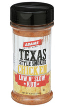 Adams Texas Style Smoked Chicken Low N’ Slow Rub, 8.29 Ounce Bottle (Pack of 1)