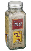 Adams Reserve Prime Rib & Steak Sear-N-Crust Rub, 5.40 Ounce Glass Bottle (Pack of 1)