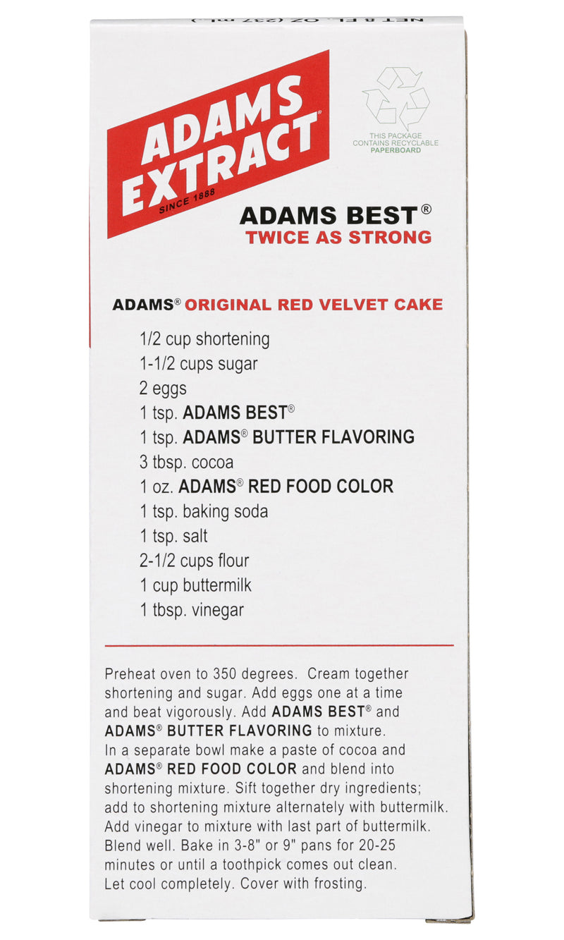 Adams Best Vanilla Extract, 8 FL OZ