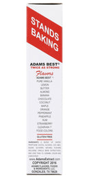 Adams Best Extracts, Vanilla Flavor, Twice as Strong, Gluten Free, 4 FL OZ Bottle (Pack of 1)