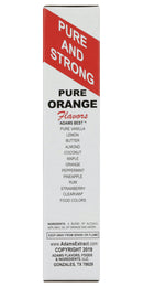 Adams Extract Pure Orange Extract, True Fruit Flavor, 1.5 FL OZ Glass Bottle (Pack of 1)