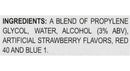 Adams Extract Imitation Strawberry Extract, Extra Strength, Gluten Free, 1.5 FL OZ Glass Bottle