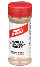 Adams Best Vanilla Cinnamon Sugar, 4.66 OZ Bottle