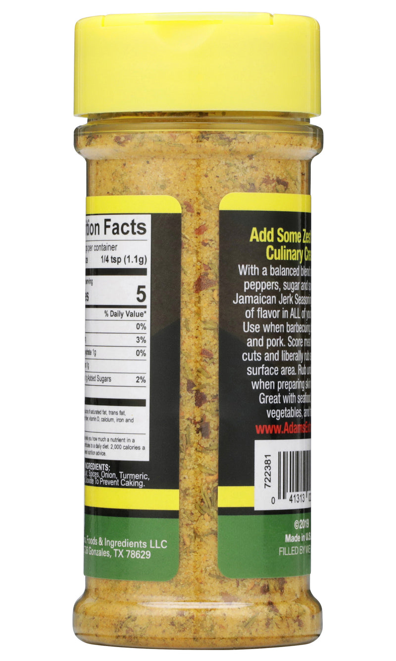Adams Jamaican Jerk Seasoning, 5.26 Ounce Bottle (Pack of 1)