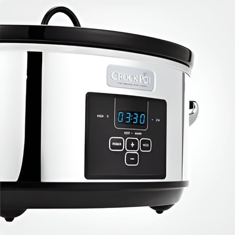 Crock-Pot 7-Quart MyTime Cook & Carry Programmable Slow Cooker, Stainless Steel, 1 CT