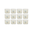 Yankee Candle Signature Votive Mini Candle Jar, Snow Globe Wonderland Scent, Natural Soy Wax Blend Candle with Natural Fiber Wick, 1.3 OZ Glass Jar (Pack of 12)