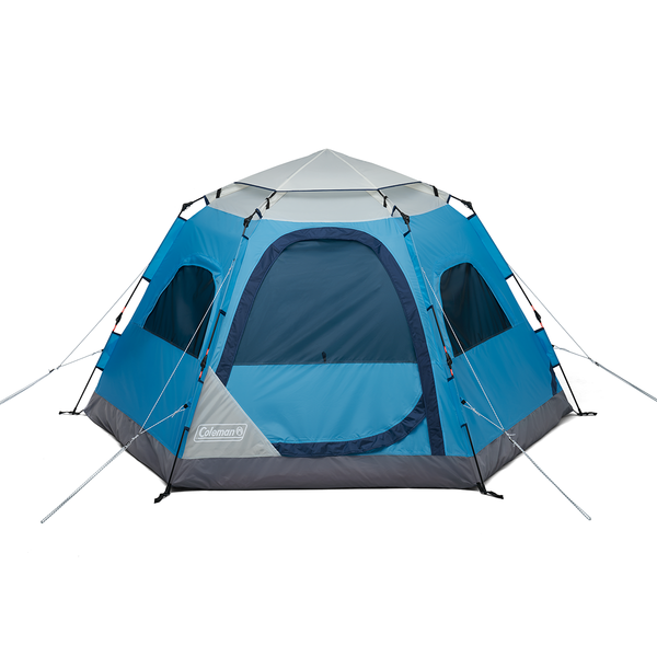 Coleman Camp Burst 4-Person Camping Tent, Scuba Blue