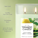 Yankee Candle Large Tumbler Scented Candle, Cucumber Mint Cooler, 20 oz
