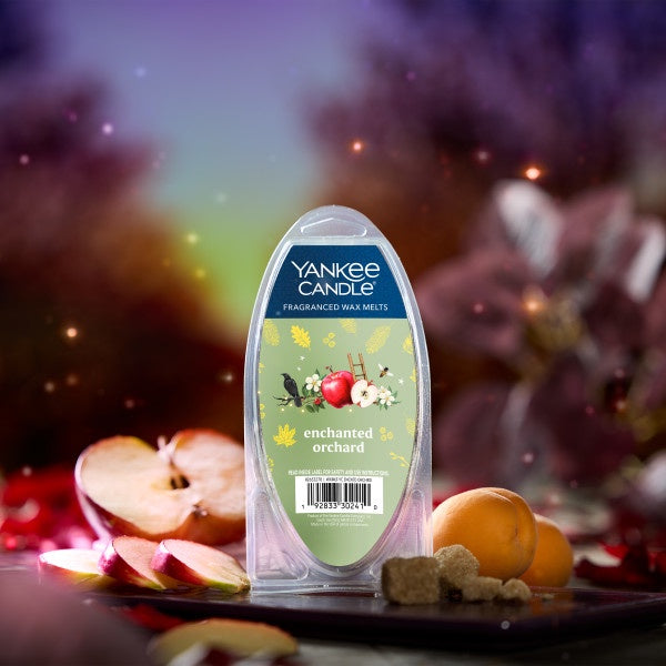 Yankee Candle Enchanted Orchard Fragranced Wax Melts, 6 Wax Spheres per Package, Pack of 4 (24 Cubes Total)