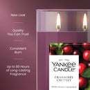 Yankee Candle Large Tumbler Scented Candle, Cranberry Chutney, 20 oz