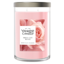 Yankee Candle Large Tumbler Scented Candle, Fresh Cut Roses, 20 oz