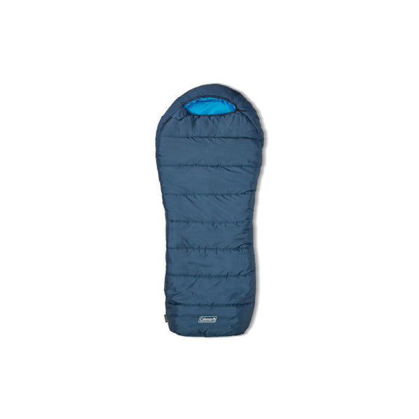 Coleman Tidelands 30° Big & Tall Mummy Sleeping Bag, Blue