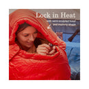 Coleman Tidelands 40° Mummy Sleeping Bag, Red