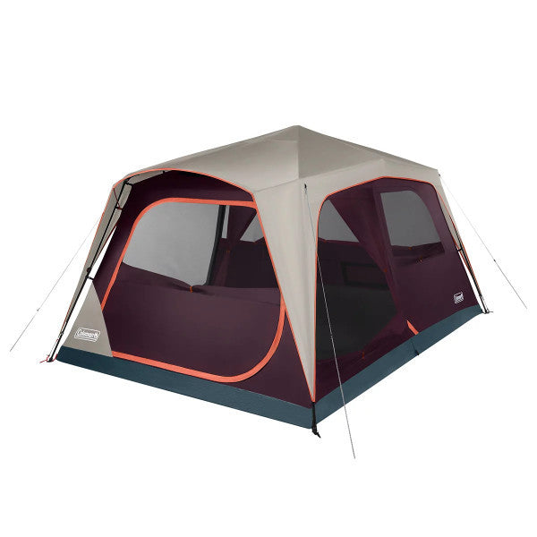 Coleman Camping Tent | Skylodge 10 Person Tent | Instant, Blackberry