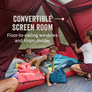 Coleman Camping Tent | Skylodge 10 Person Tent | Instant, Blackberry