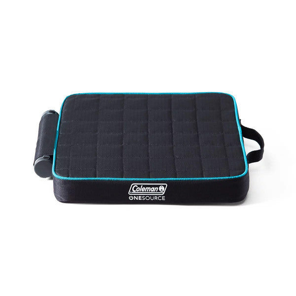 Coleman Rechargeable Heated Seat Cushion | OneSource Chair Pad & Lithium Ion Battery