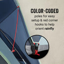 Coleman Camping Tent | Skydome 8 Person Tent | XL, Blue Nights