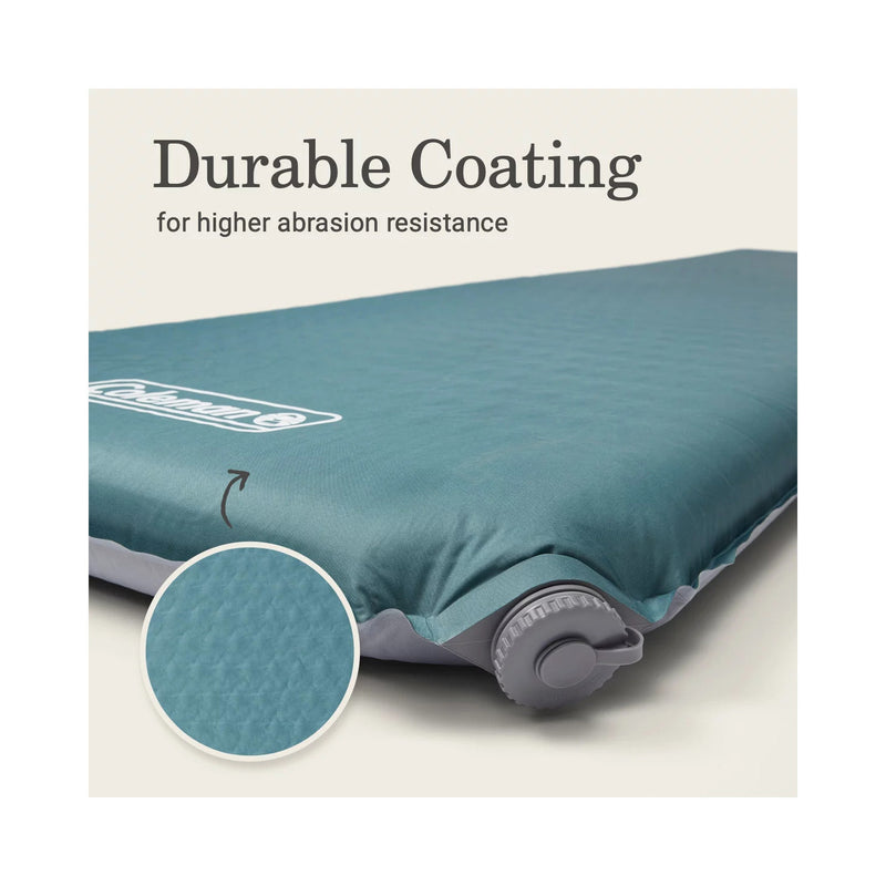 Coleman Camping Pad—Silver Springs Self-Inflating Camping Pad, Blue Sp