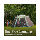 Coleman Screen Tent Skylodge 15 x 13 Instant Screen Canopy Tent, Moss Green