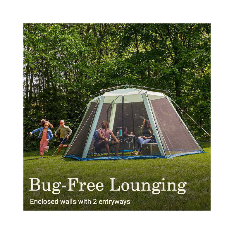 Coleman Screen Tent Skylodge 15 x 13 Instant Screen Canopy Tent, Moss