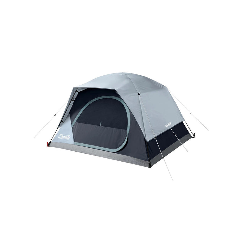 Coleman Skydome Camping Tent—4-Person Tent with LED Lighting