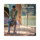 Coleman Cross Rocker Rocking Chair, Deep Ocean Blue