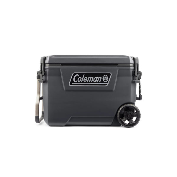 Coleman Ice Chest—Convoy Series 65 Quart Cooler With Wheels, Gray