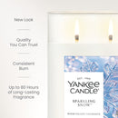 Yankee Candle Large Tumbler Scented Candle, Sparkling Snow, 20 oz