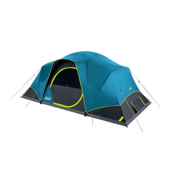 Coleman Skydome Camping Tent—XL 10-Person Camping Tent with Dark Room Technology