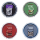 Yankee Candle Witches' Brew, Balsam & Cedar, Ciderhouse and Warm Luxe Cashmere Scenterpiece Easy MeltCup Variety Pack