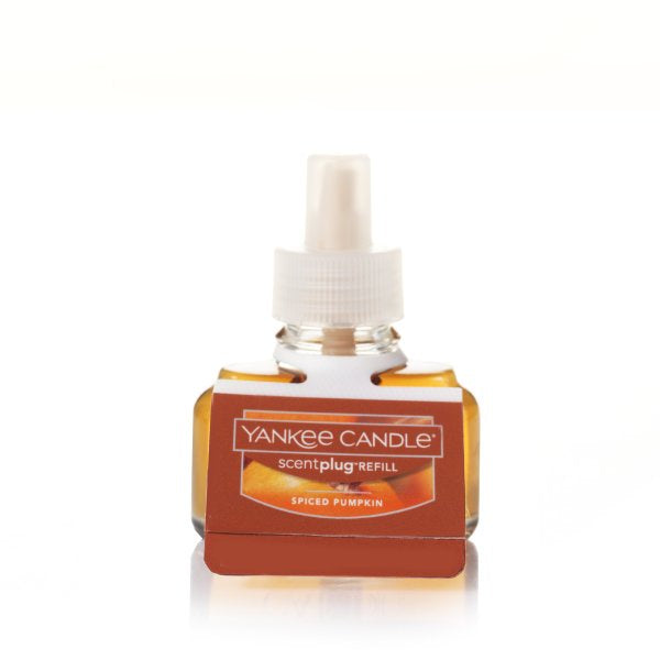 Yankee Candle Scent Plug Refill, Spiced Pumpkin (Pack of 4)