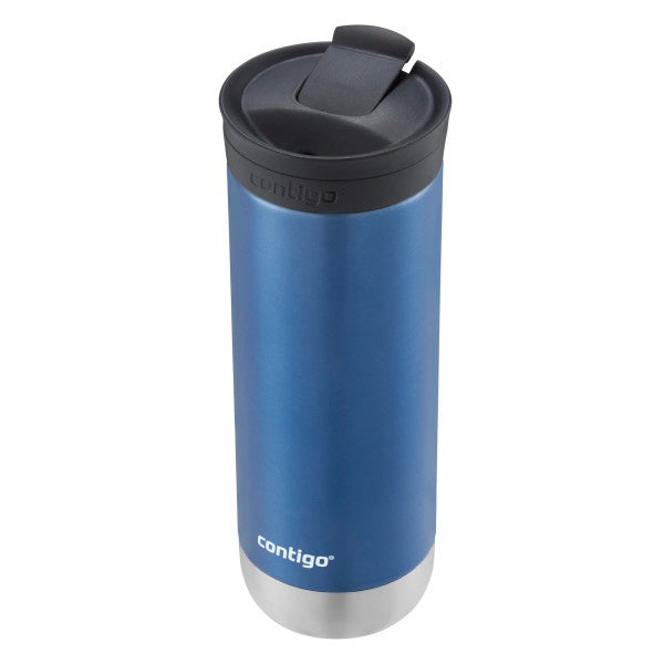 Contigo Huron 2.0 Insulated Stainless Steel Travel Mug with SNAPSEAL™ Lid, Blue Corn & Acid Wash, 20oz (Pack of 2)